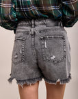 Grote denim shorts - Eddy