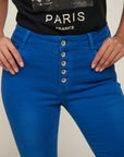 Crushed pants with buttons - Channée