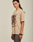 T-shirt en lin - Wild free - TOXIK3