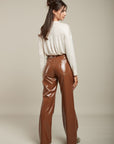 Vinyl right pants - Zazi