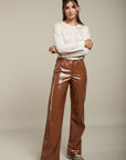 Vinyl right pants - Zazi