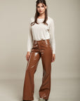 Vinyl right pants - Zazi