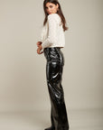 Pantalon droit vinyle - Zazi