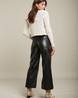 Draaired Flared Pants - Venisia