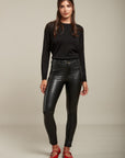 Pantalon slim en simili - Lys