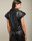 Biker's sleeveless jacket - Aaron