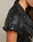 Biker's sleeveless jacket - Aaron