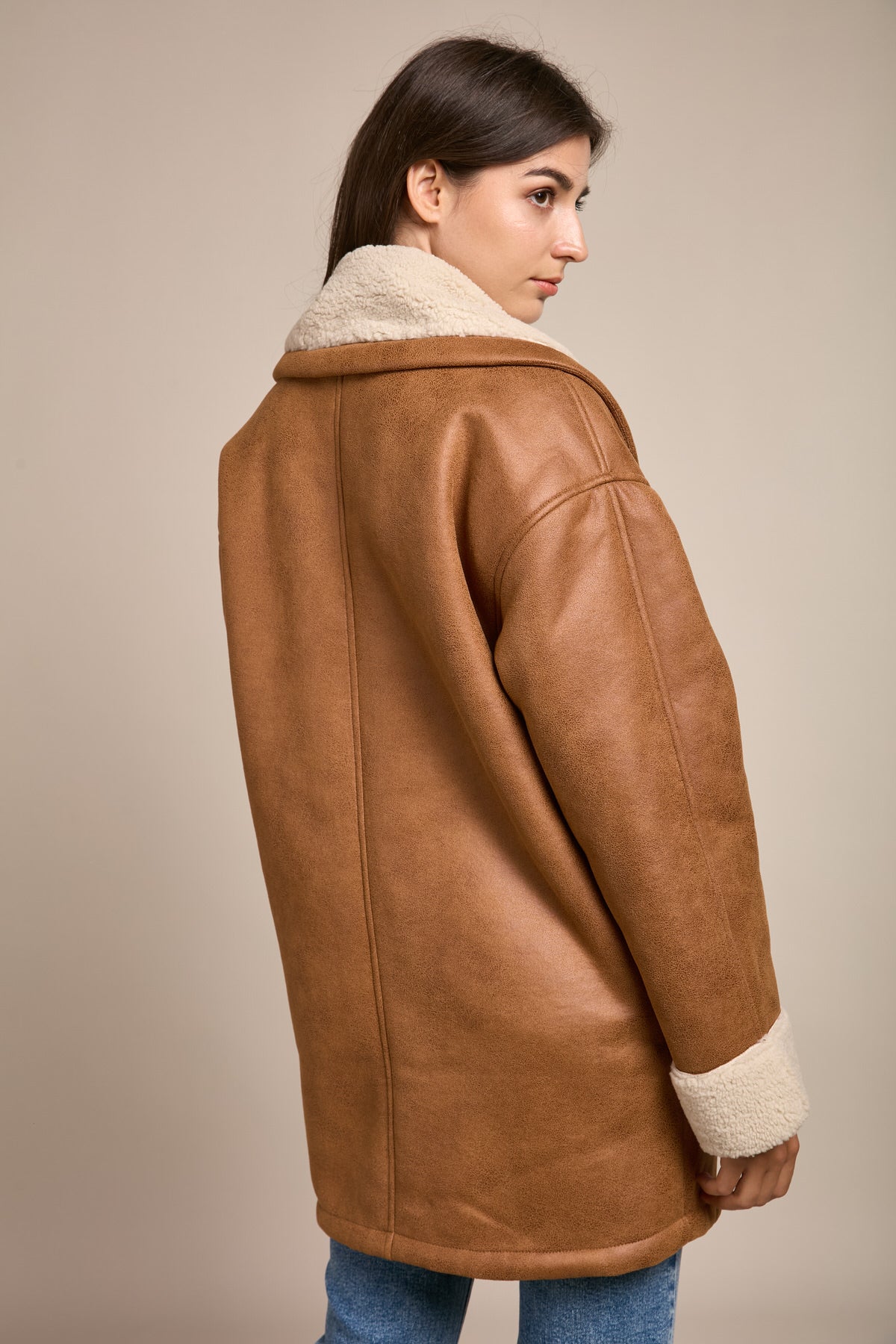 Double side Camel-Matonnée coat- Maud