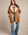 Double side Camel-Matonnée coat- Maud