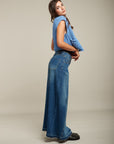 Lange Maxi denim rok - Jane