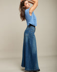 Long maxi denim skirt - Jane