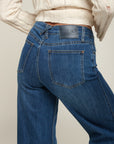 Large flared jeans - Tom