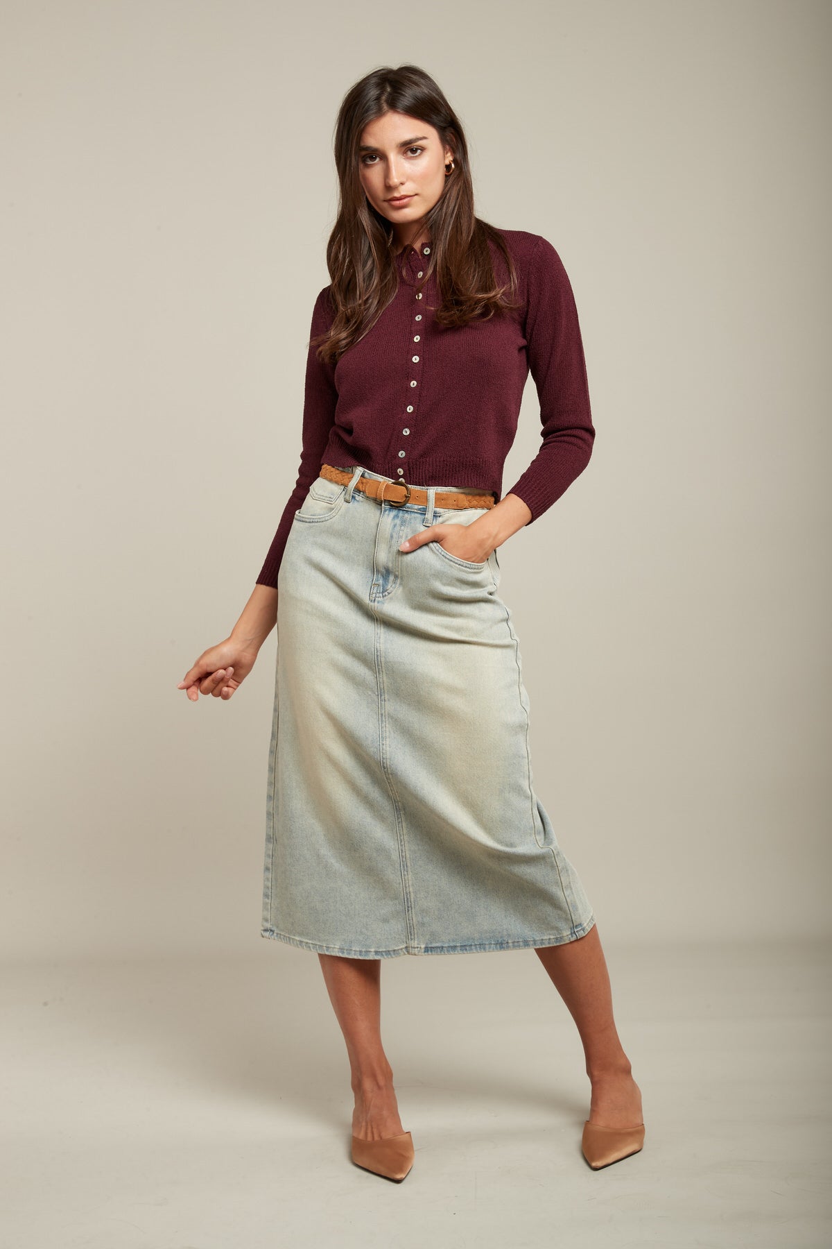 Rok met riem - ava