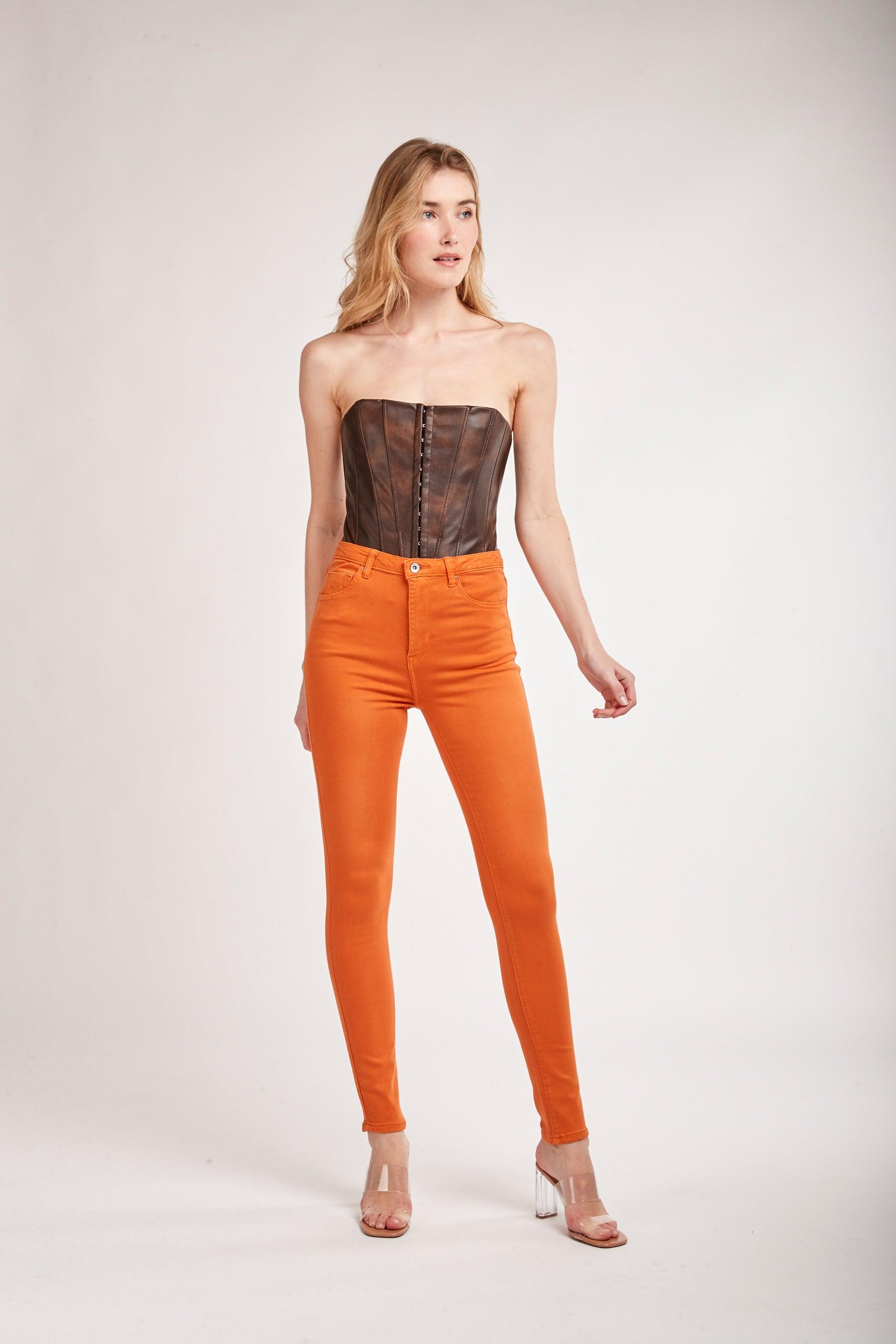 Pantalon marin outlet taille haute