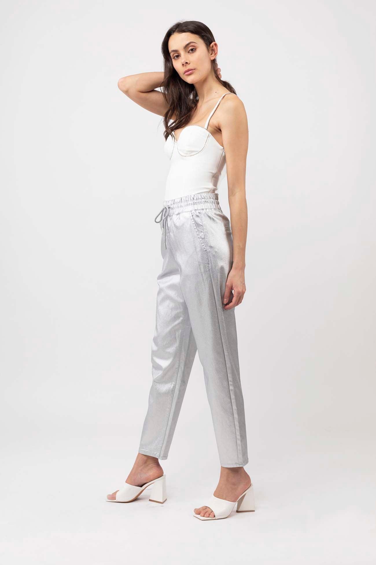 Silver 2024 jogger pants