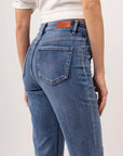 Jean flare détail zip avant - Dolly - TOXIK3