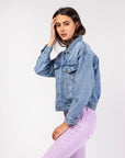 Blouson jean oversize - Niki - TOXIK3